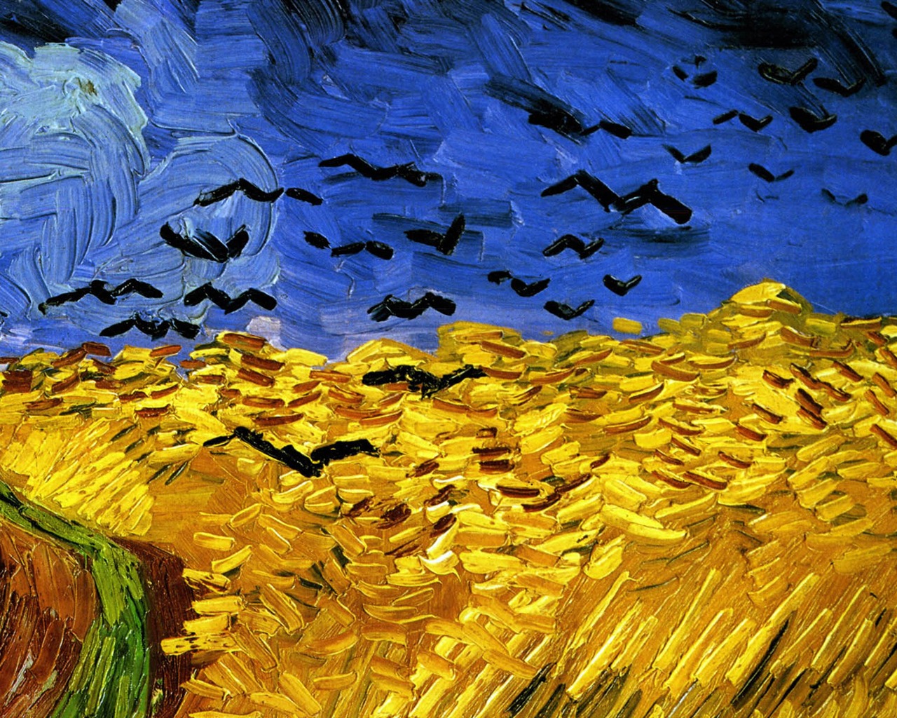 Vincent Van Gogh papier peint peinture (1) #2 - 1280x1024