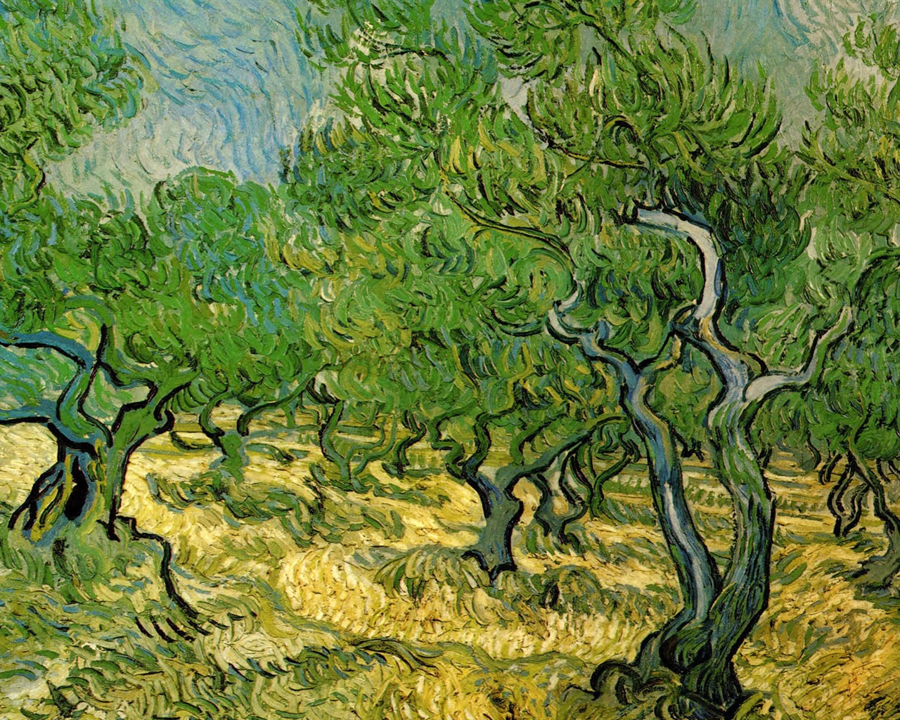 Винсент Ван Гог картина обои (1) #5 - 1280x1024