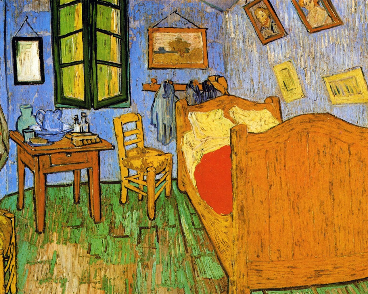 Vincent Van Gogh malování tapety (1) #11 - 1280x1024