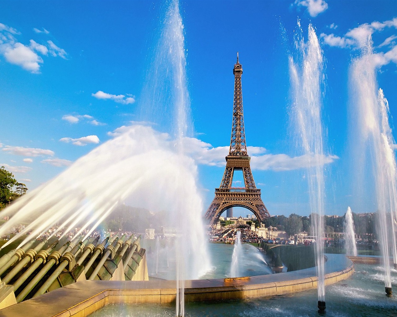 World scenery of the French wallpaper #12 - 1280x1024