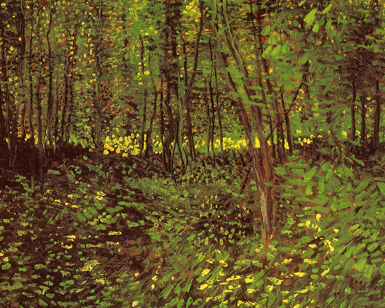 Vincent Van Gogh papier peint peinture (2) #4 - 1280x1024