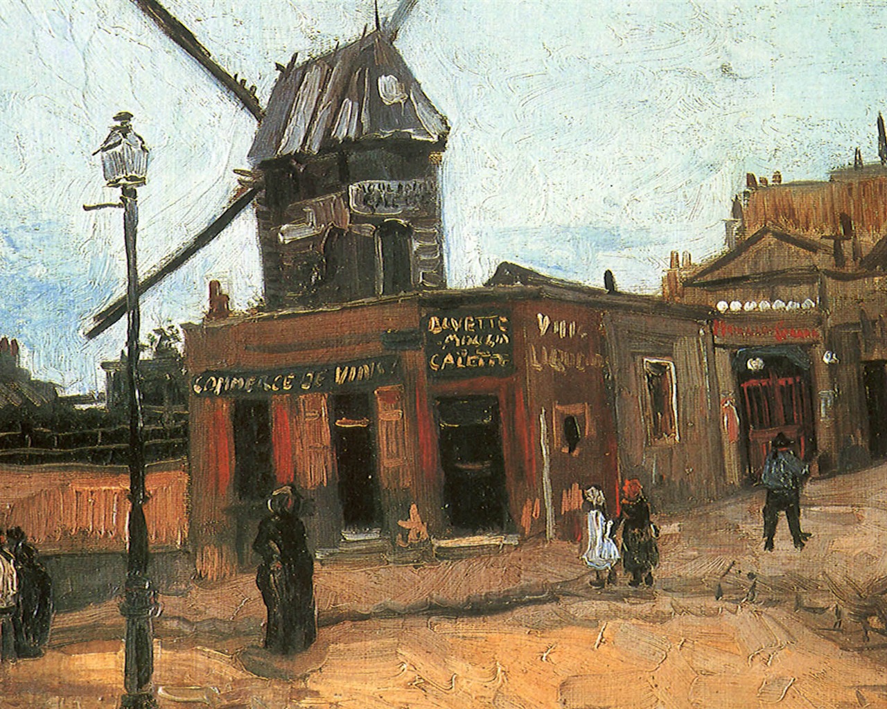 Vincent Van Gogh fondos de escritorio de la pintura (2) #8 - 1280x1024