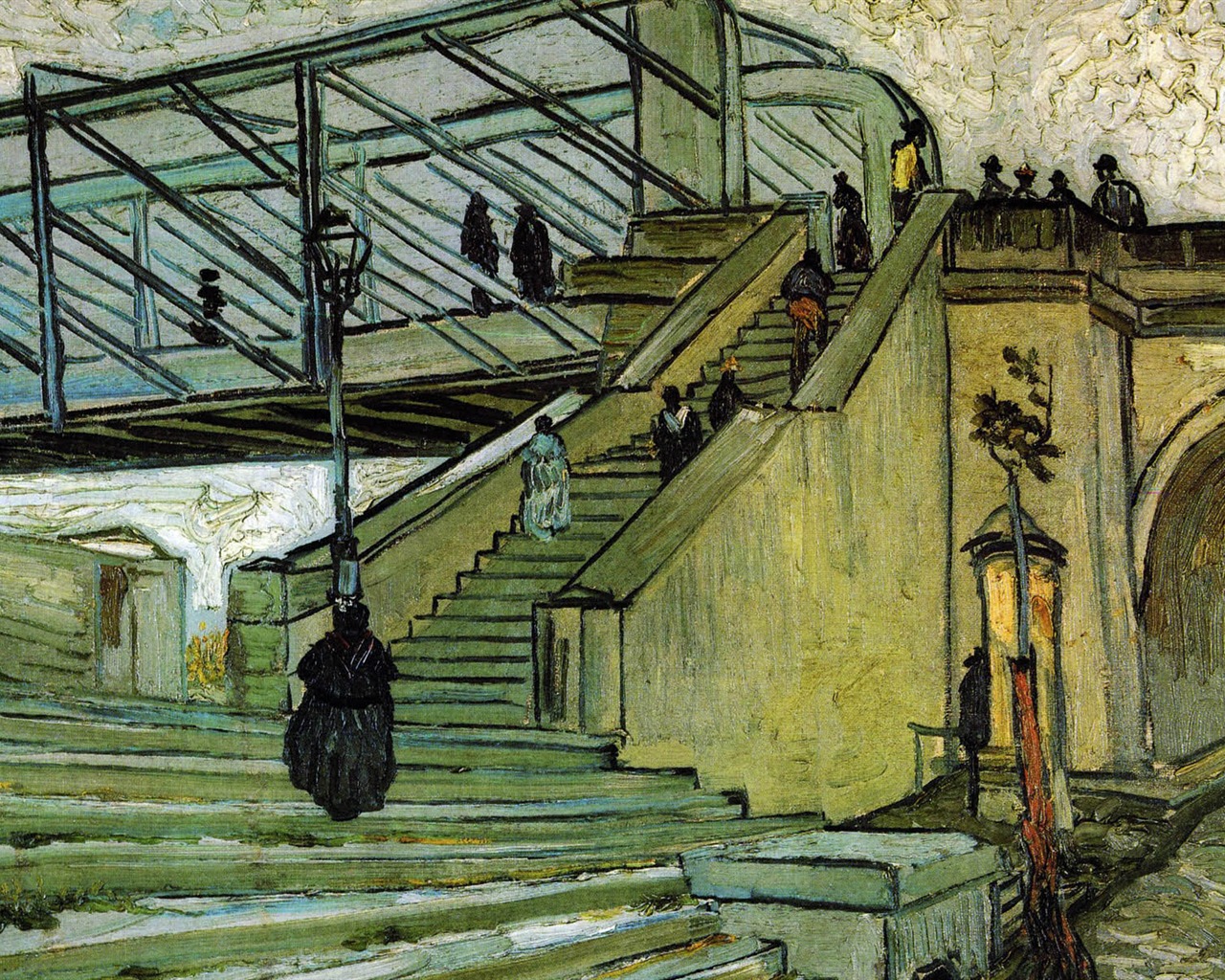 Vincent Van Gogh fondos de escritorio de la pintura (2) #10 - 1280x1024