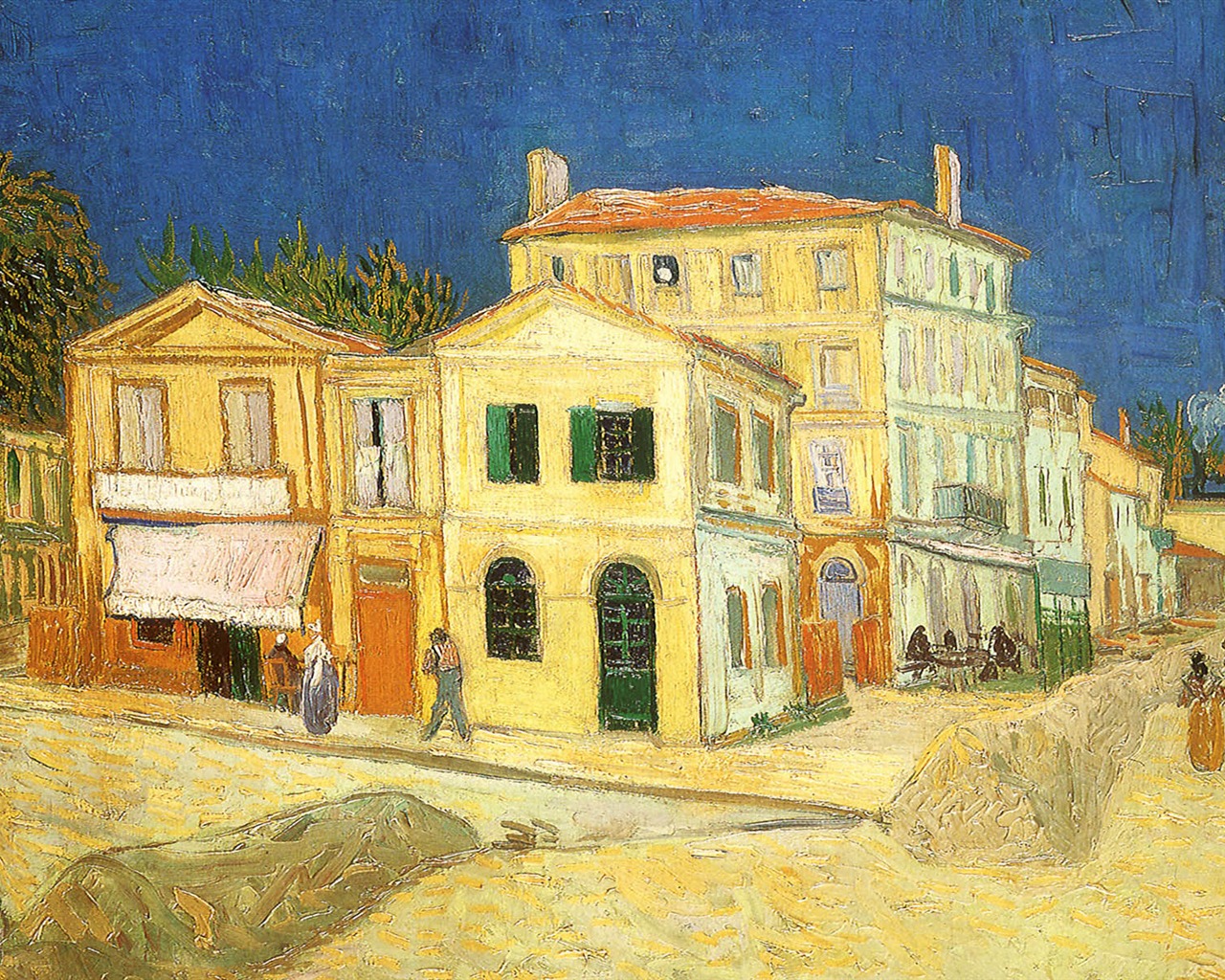 Vincent Van Gogh papier peint peinture (2) #14 - 1280x1024