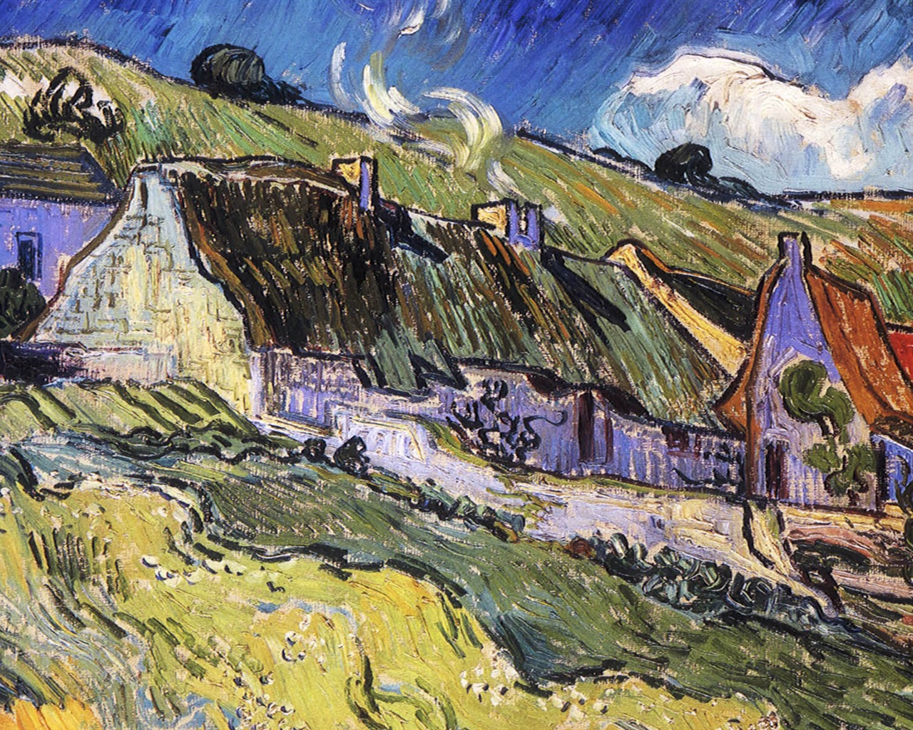 Vincent Van Gogh fondos de escritorio de la pintura (2) #18 - 1280x1024