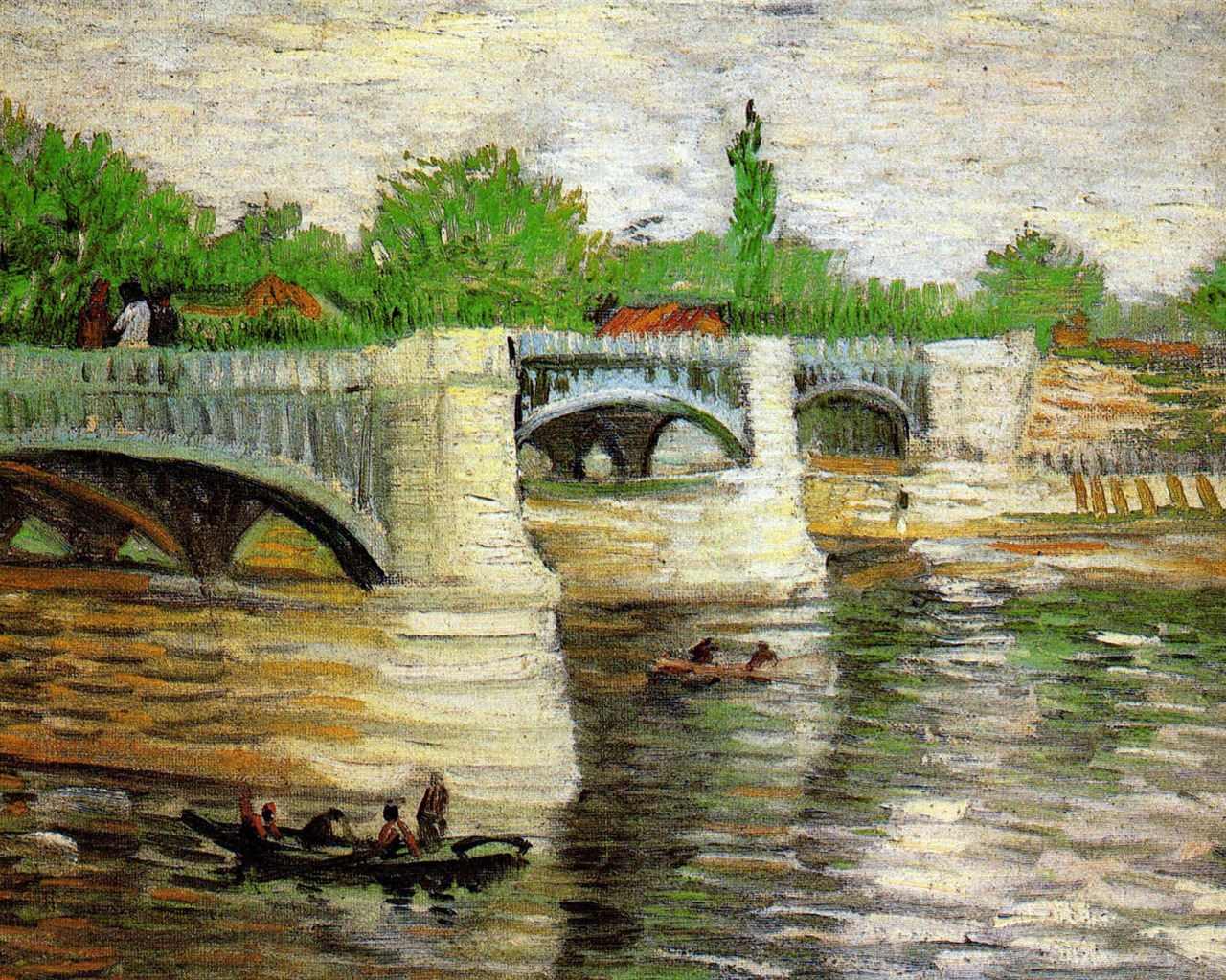 Vincent Van Gogh papier peint peinture (2) #20 - 1280x1024