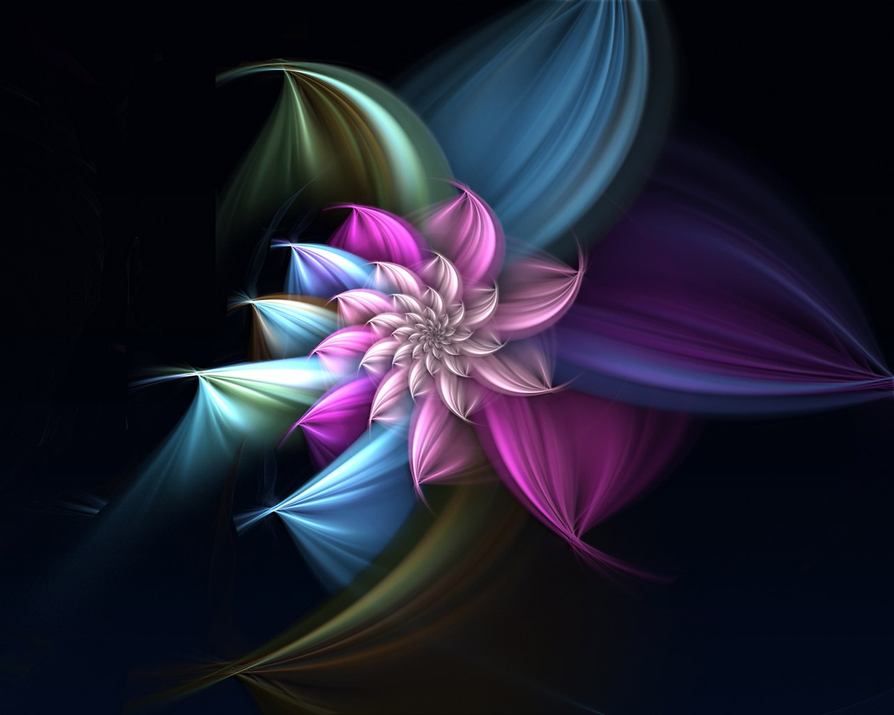 Dream цветочный дизайн обои (3) #1 - 1280x1024