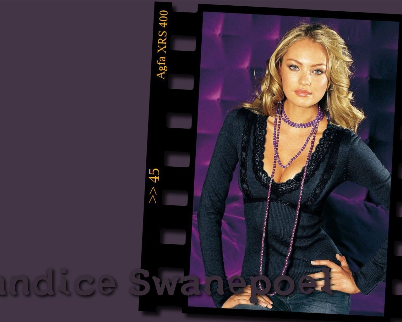 Candice Swanepoel 康迪斯·斯瓦内普尔 美女壁纸25 - 1280x1024