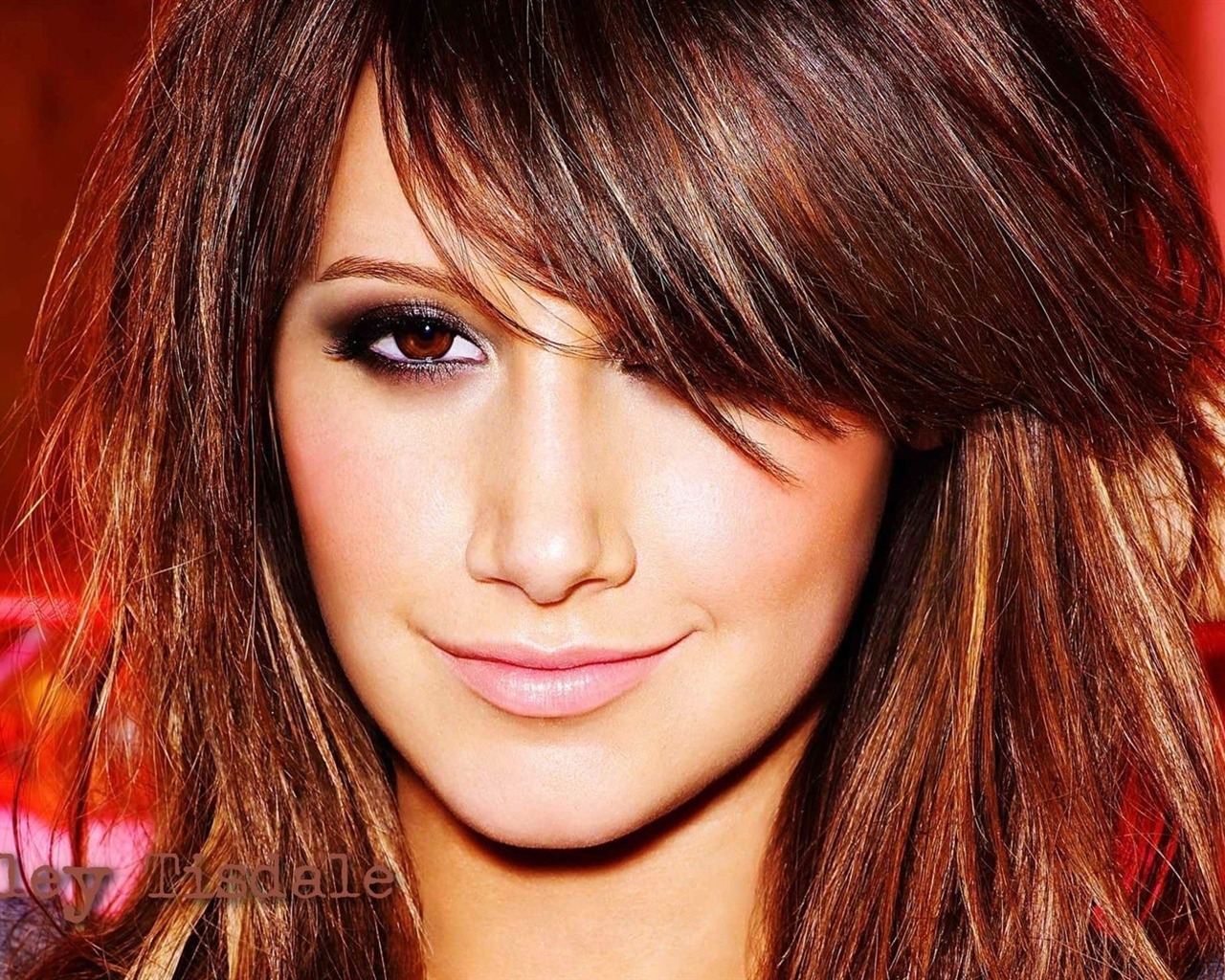 Ashley Tisdale 阿什丽·提斯代尔 美女壁纸(一)12 - 1280x1024