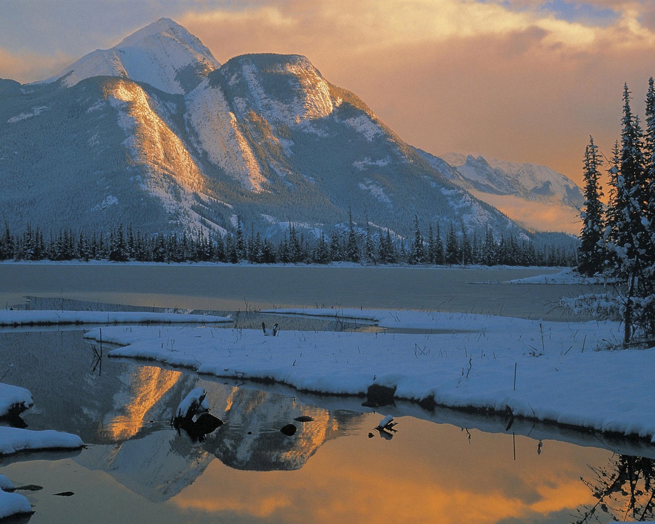 Kanadischen Landschaft HD Wallpaper (1) #12 - 1280x1024