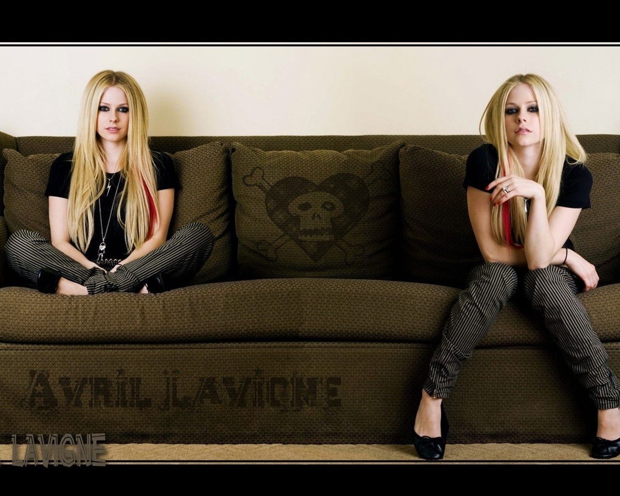 Avril Lavigne hermoso fondo de pantalla #17 - 1280x1024