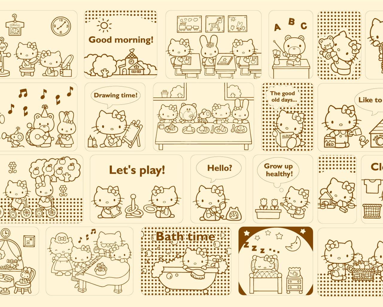 HelloKitty Wallpaper (1) #18 - 1280x1024