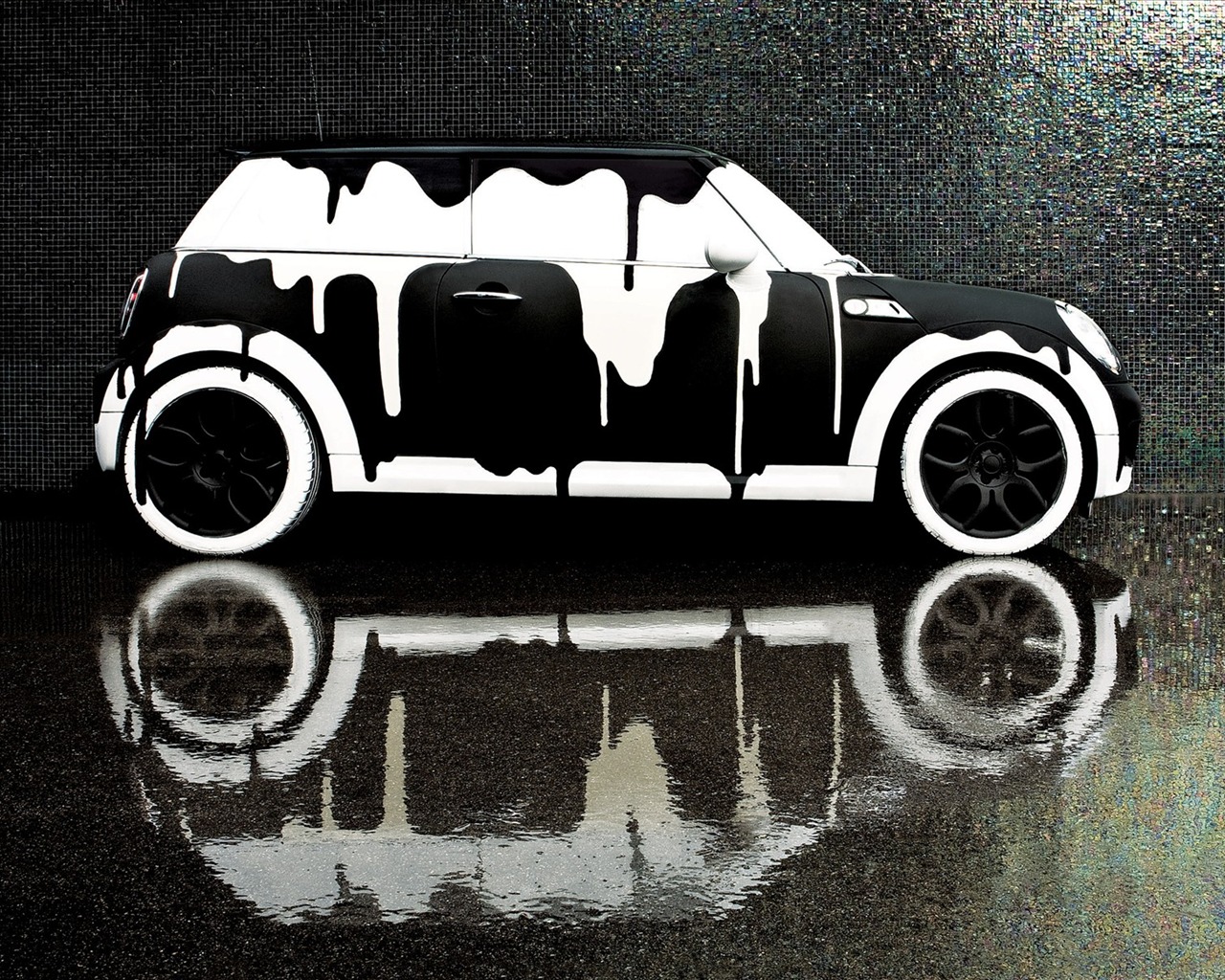 Personalized painted car wallpaper #4 - 1280x1024