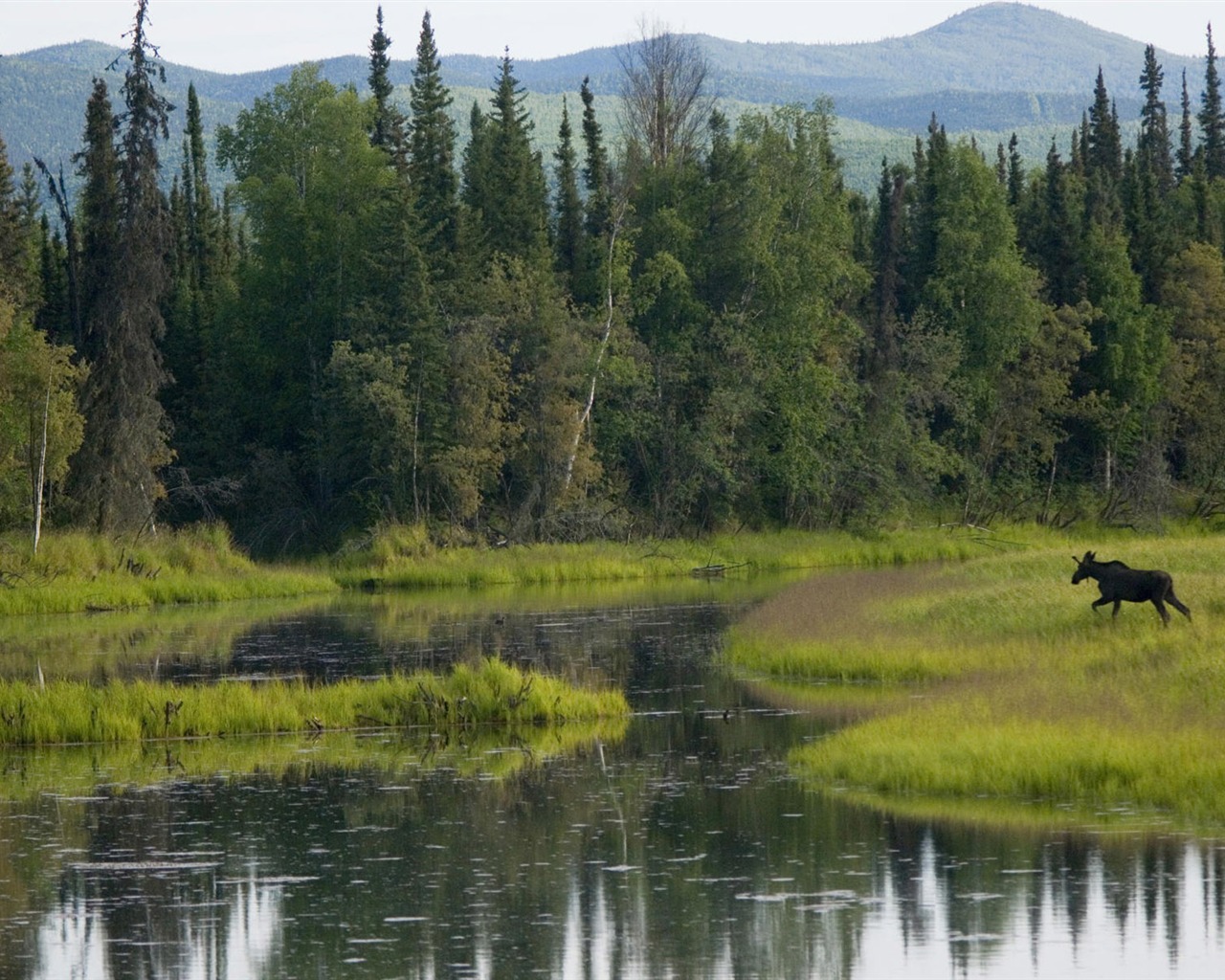 Fondos de escritorio de paisajes de Alaska (2) #14 - 1280x1024
