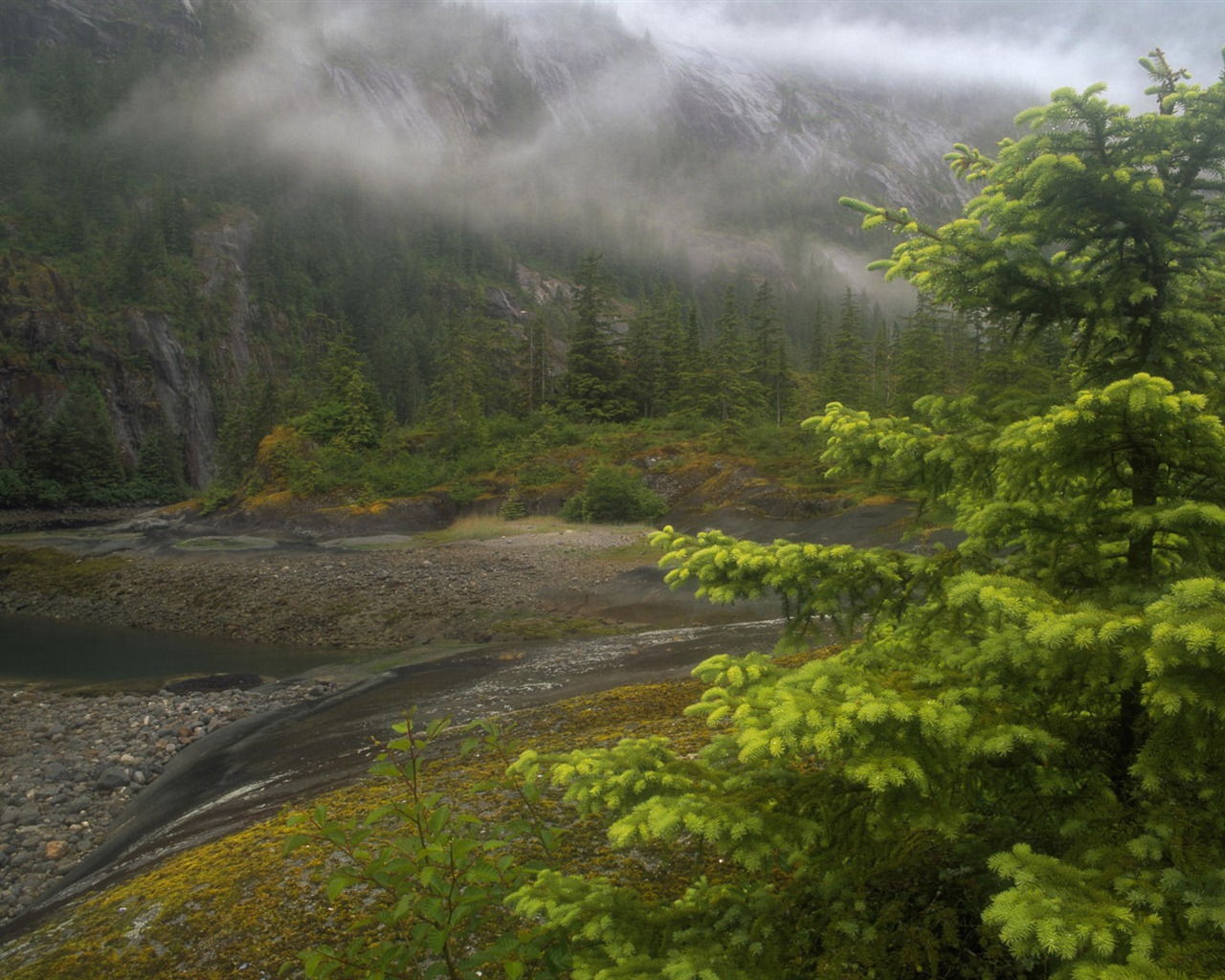 Fondos de escritorio de paisajes de Alaska (2) #17 - 1280x1024