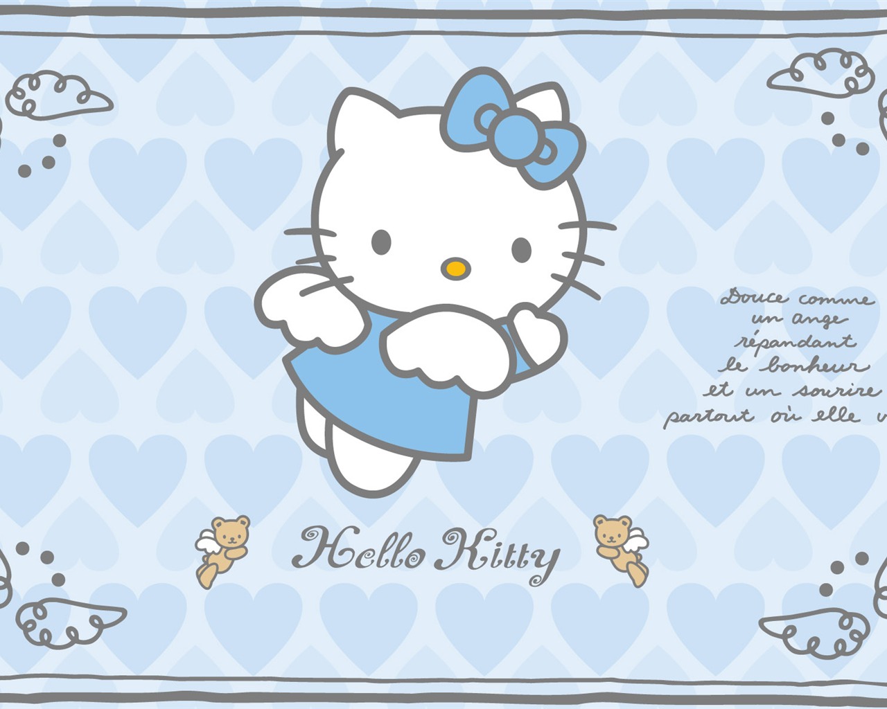 Fond d'écran HelloKitty (2) #20 - 1280x1024