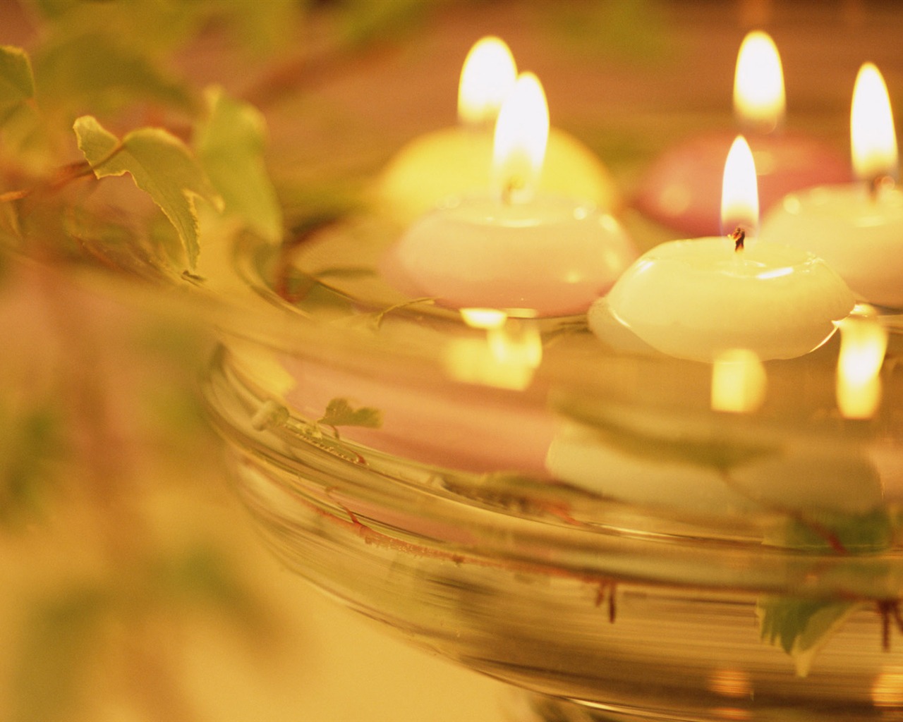 Fondos de escritorio de luz de las velas (5) #13 - 1280x1024