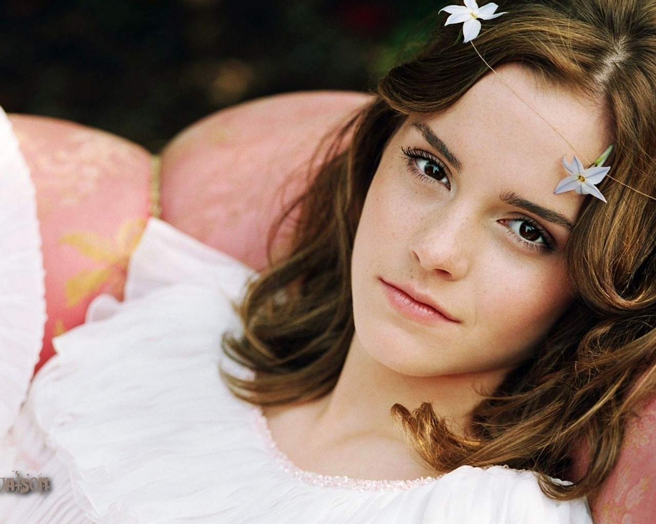 Emma Watson krásnou tapetu #28 - 1280x1024