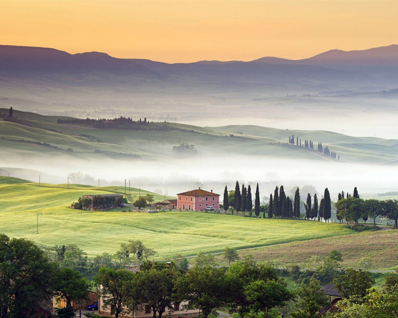 Fond d'écran paysage italien (1) #20 - 1280x1024
