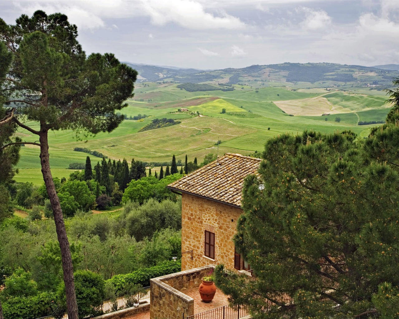 Fond d'écran paysage italien (2) #13 - 1280x1024