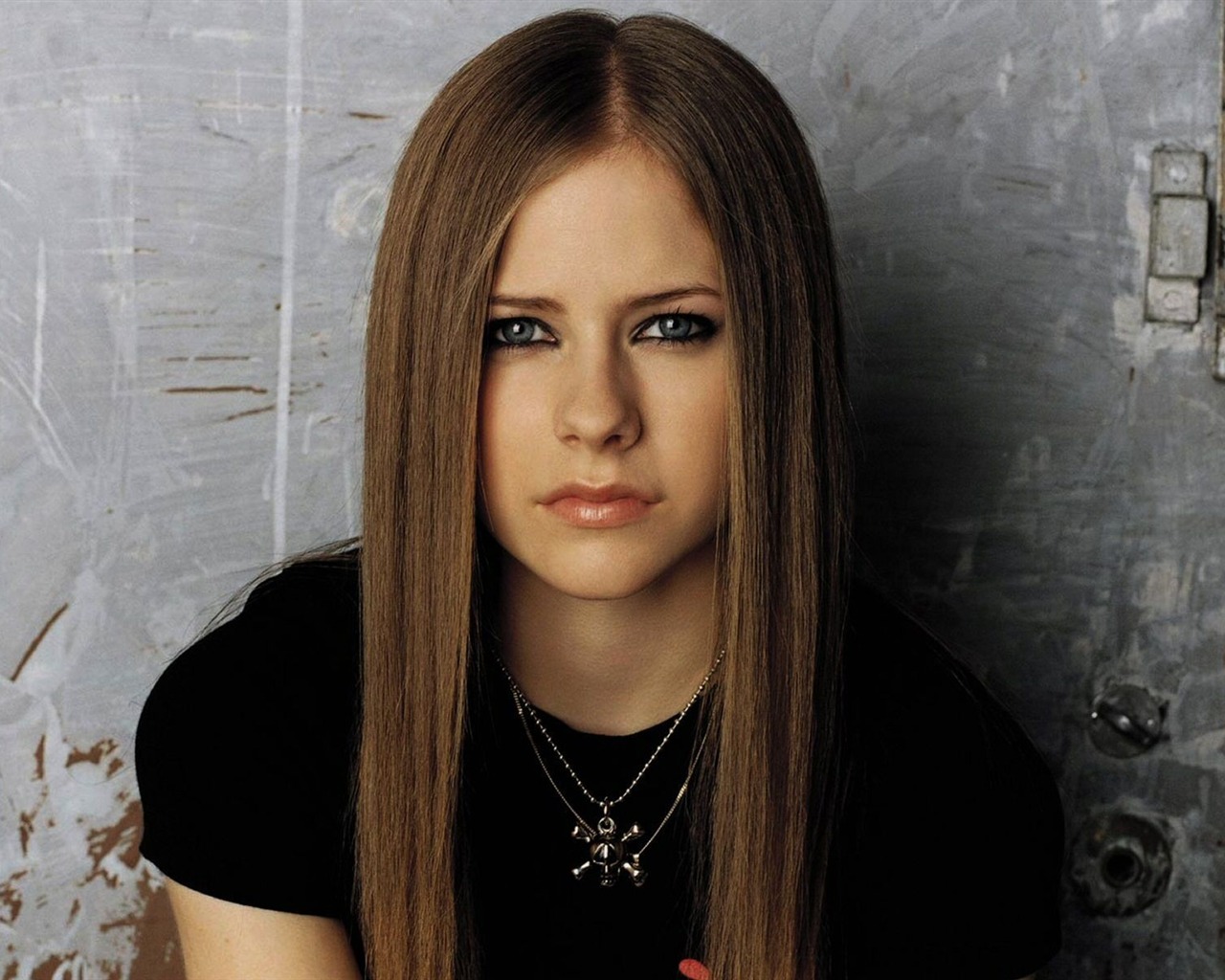 Avril Lavigne krásnou tapetu (2) #3 - 1280x1024