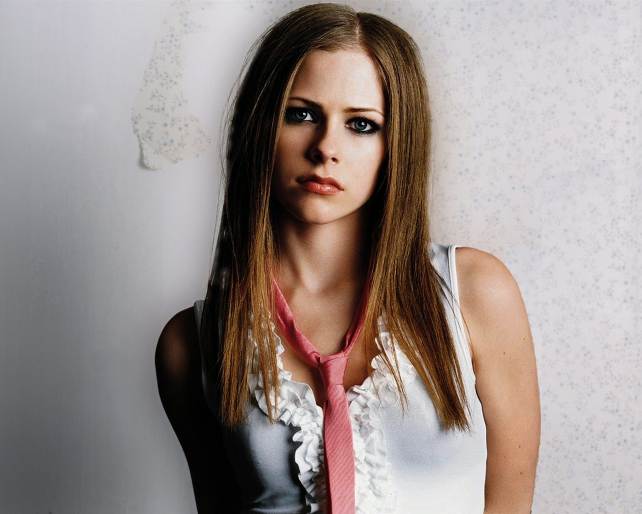 Avril Lavigne krásnou tapetu (2) #6 - 1280x1024