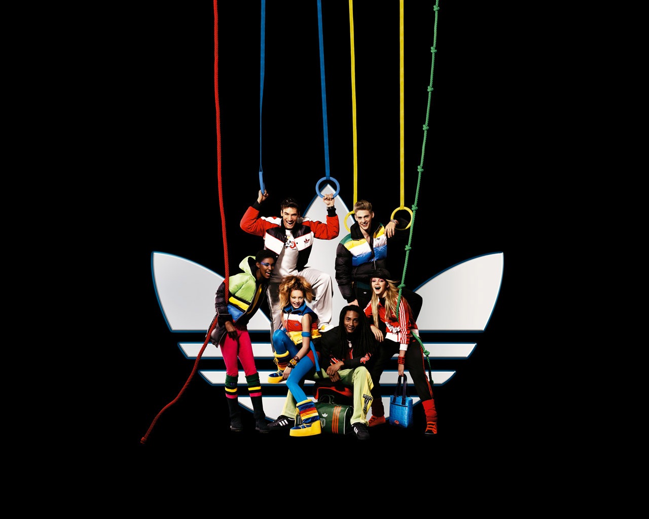 Fond d'écran de la publicité Adidas #1 - 1280x1024