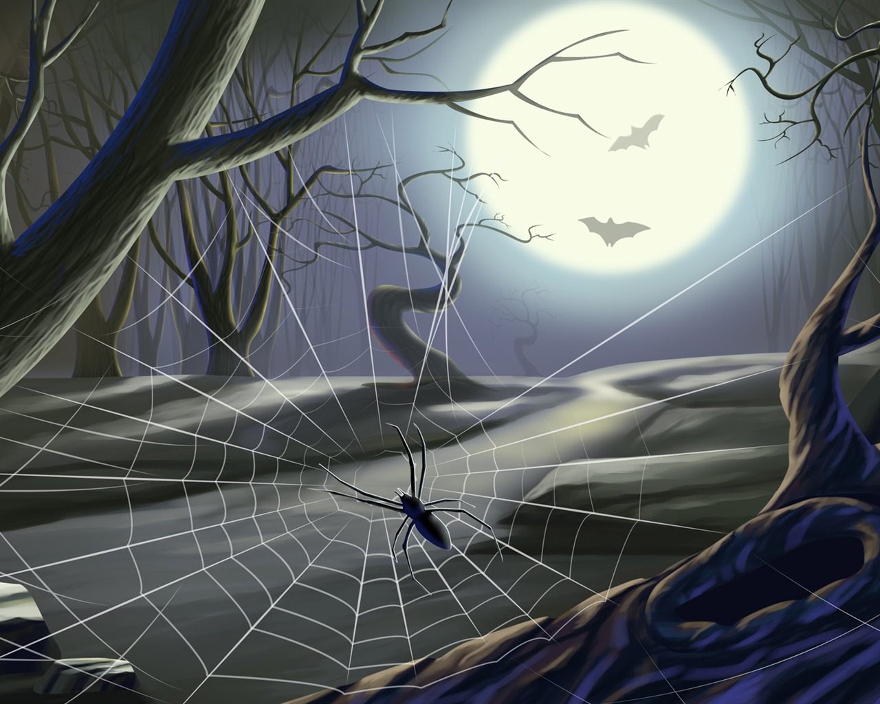 Halloween Theme Wallpapers (3) #12 - 1280x1024