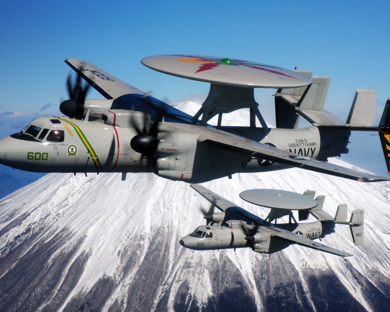HD обои военных самолетов (6) #5 - 1280x1024