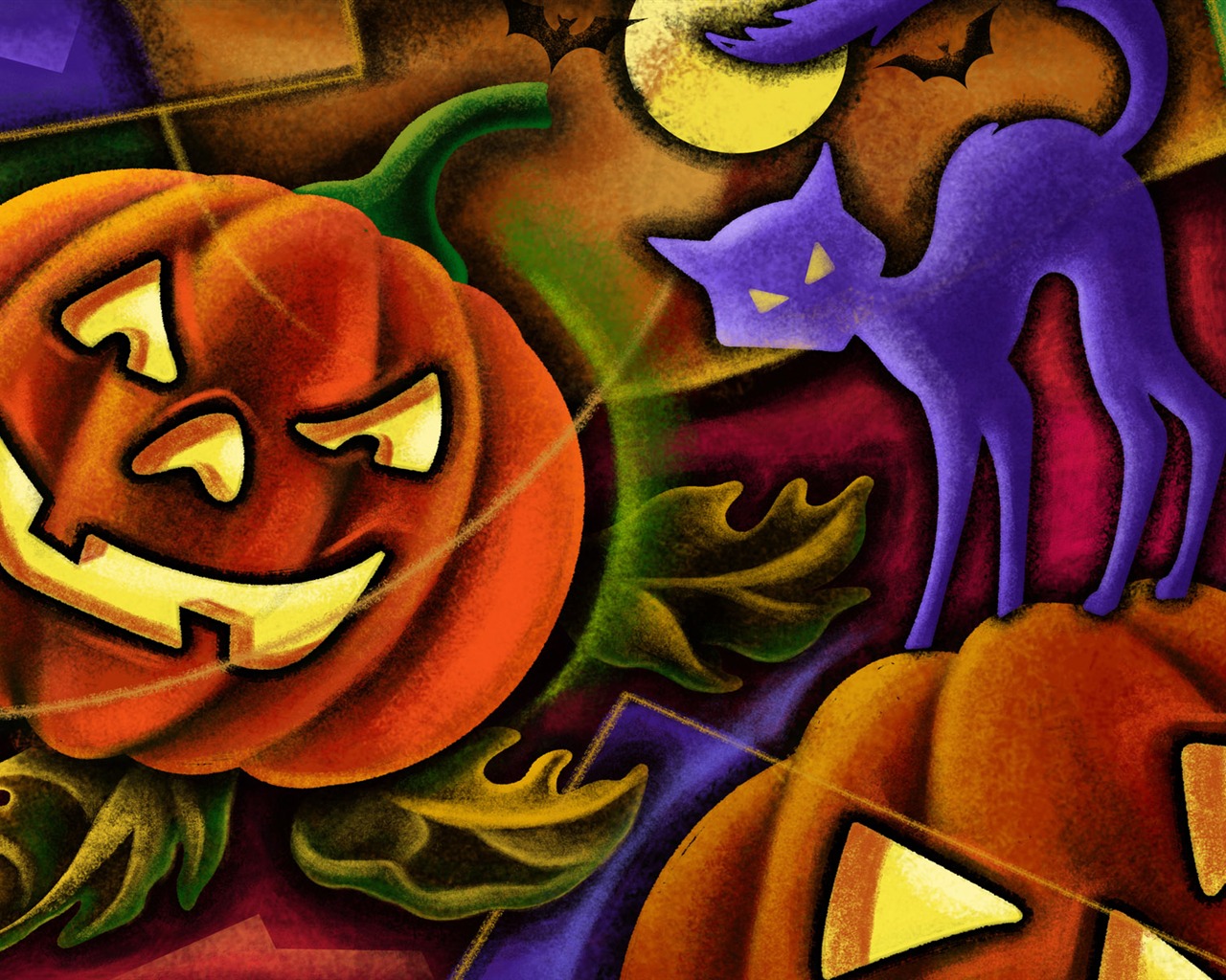 Fondos de Halloween temáticos (5) #11 - 1280x1024