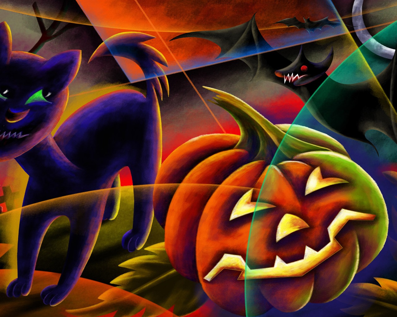 Fondos de Halloween temáticos (5) #12 - 1280x1024