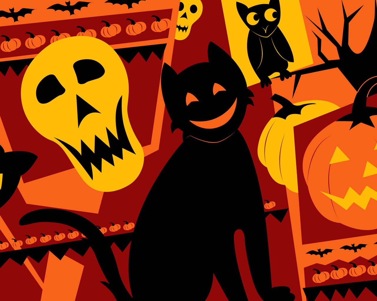 Fondos de Halloween temáticos (5) #14 - 1280x1024