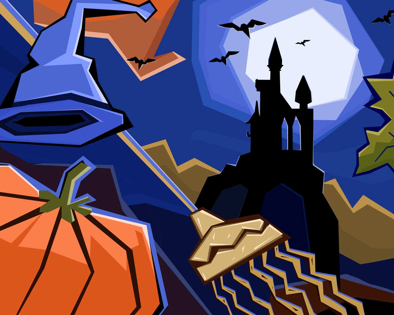Halloween Theme Wallpapers (5) #20 - 1280x1024