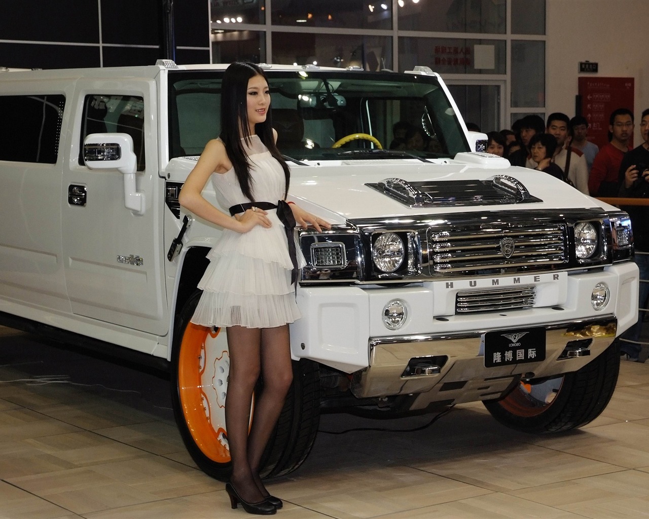 2010 Beijing International Auto Show Heung Che beauty (rebar works) #6 - 1280x1024