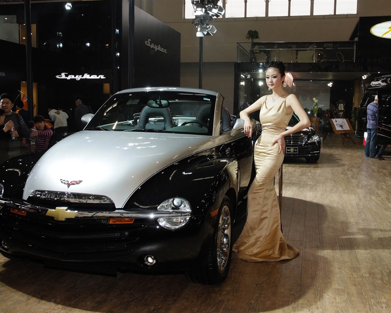 2010北京国際自動車ショー興チェの美しさ (鉄筋の作品) #15 - 1280x1024