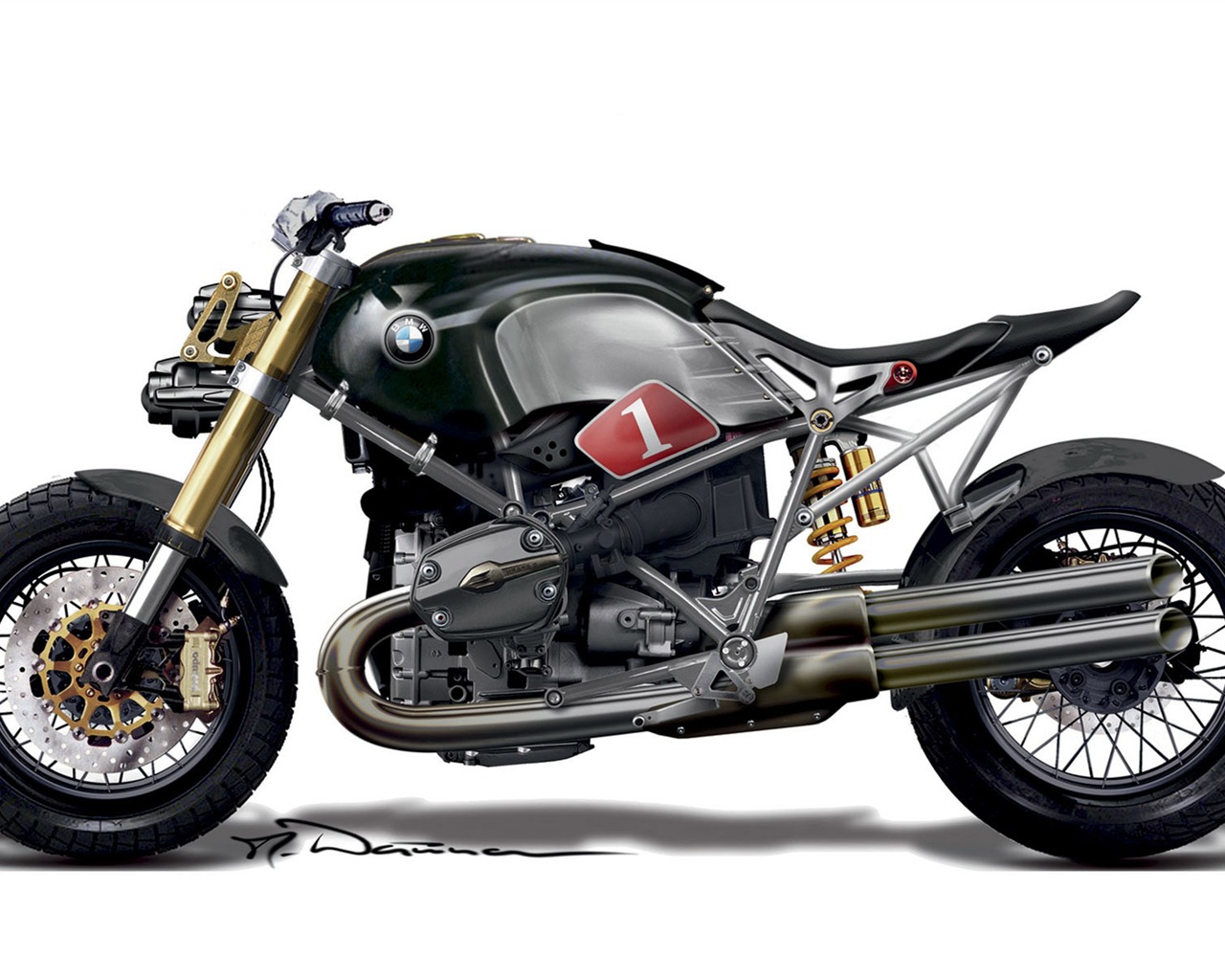 Concept d'écran de moto (1) #16 - 1280x1024