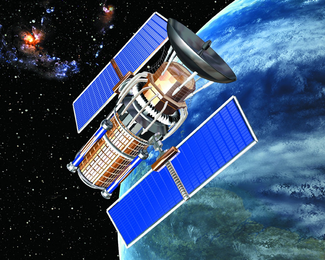 Satellite communications wallpaper (1) #15 - 1280x1024