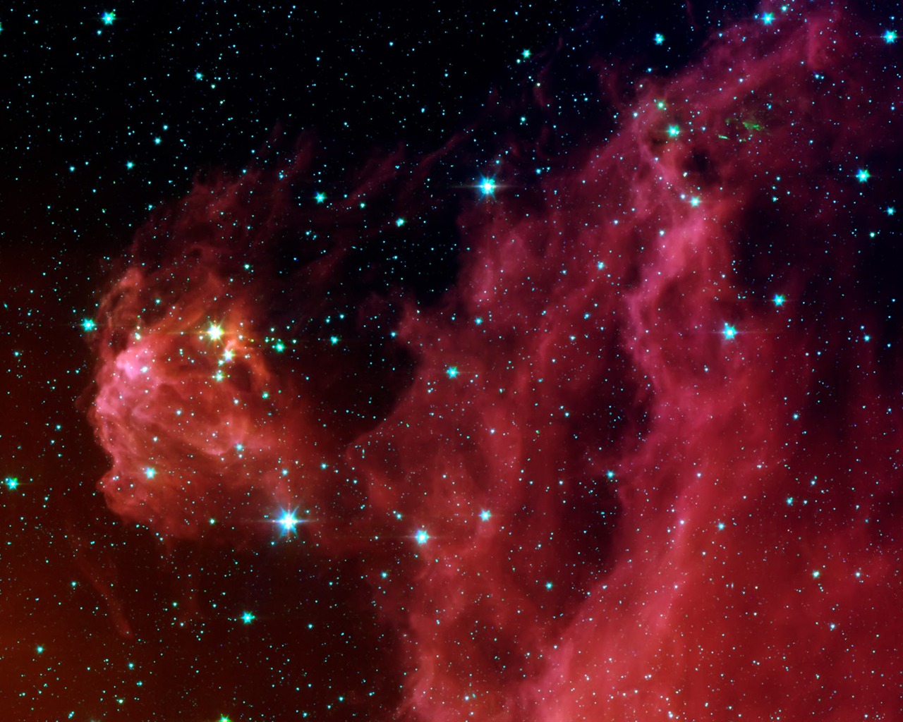 Hubble Star Wallpaper (5) #8 - 1280x1024