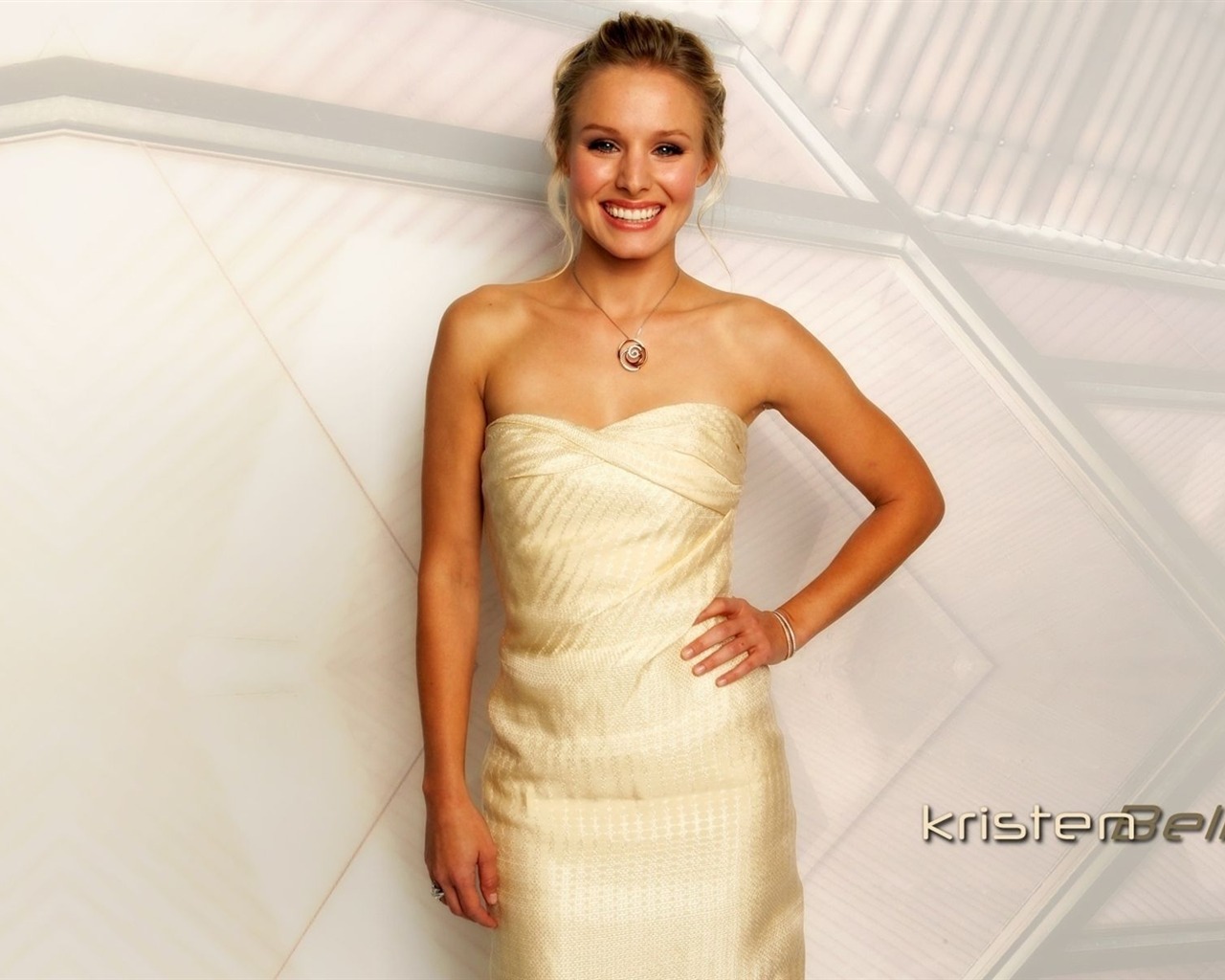 Kristen Bell beau fond d'écran #10 - 1280x1024