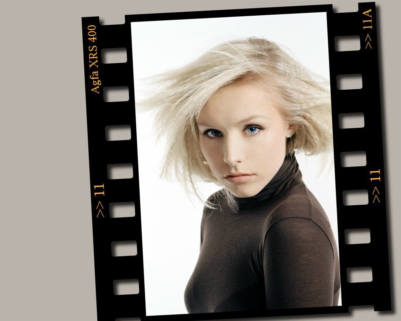 Kristen Bell hermoso fondo de pantalla #14 - 1280x1024