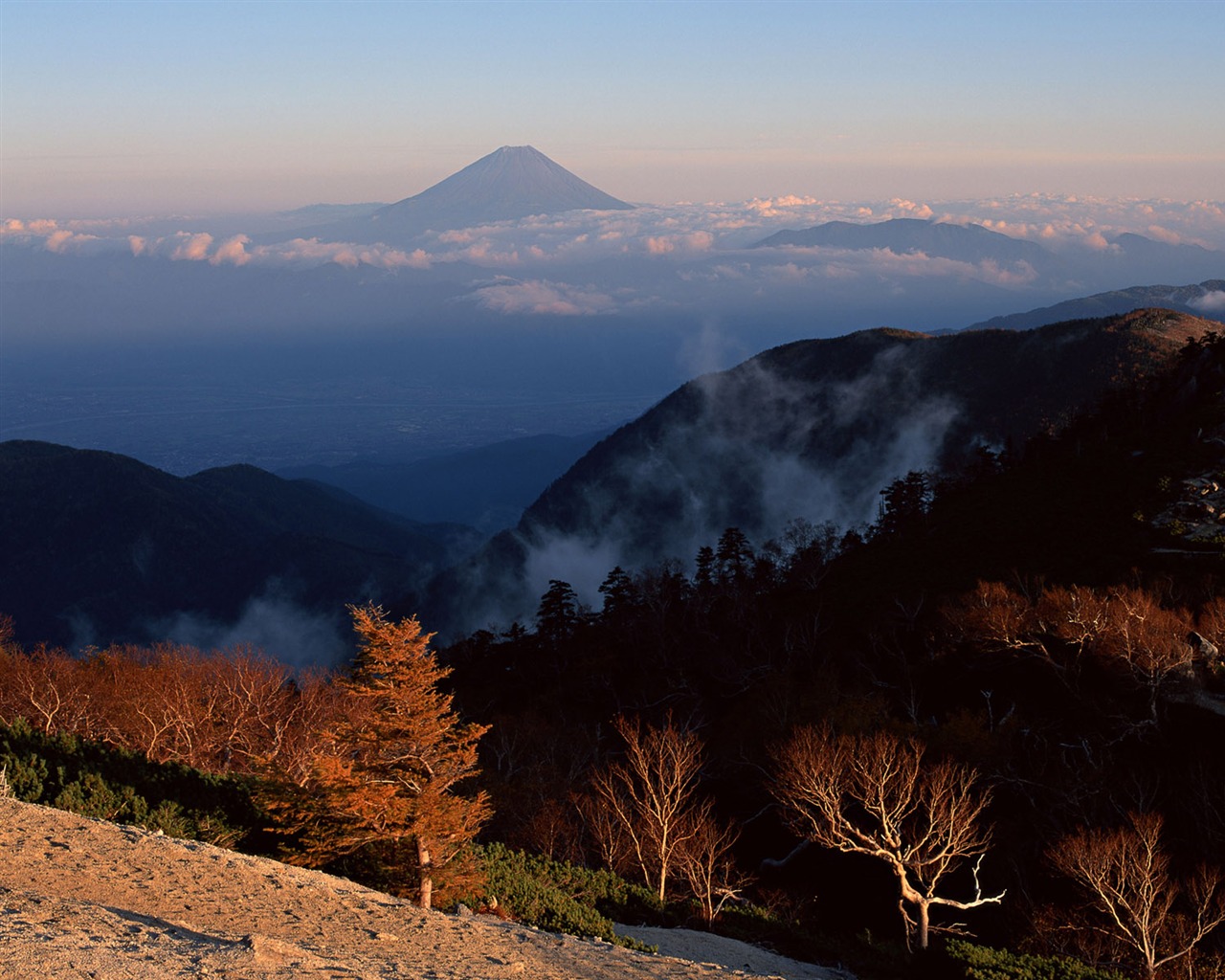 日本富士山 壁纸(一)2 - 1280x1024