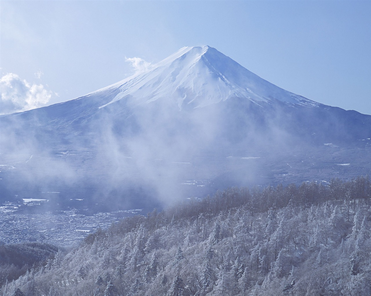 日本富士山 壁纸(一)6 - 1280x1024
