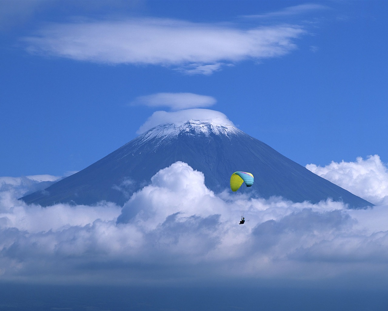 Mount Fuji, Japan wallpaper (1) #7 - 1280x1024