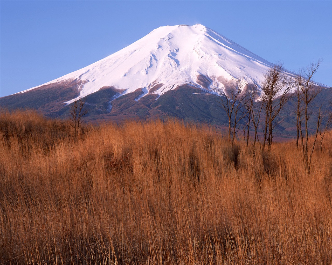 日本富士山 壁纸(一)8 - 1280x1024