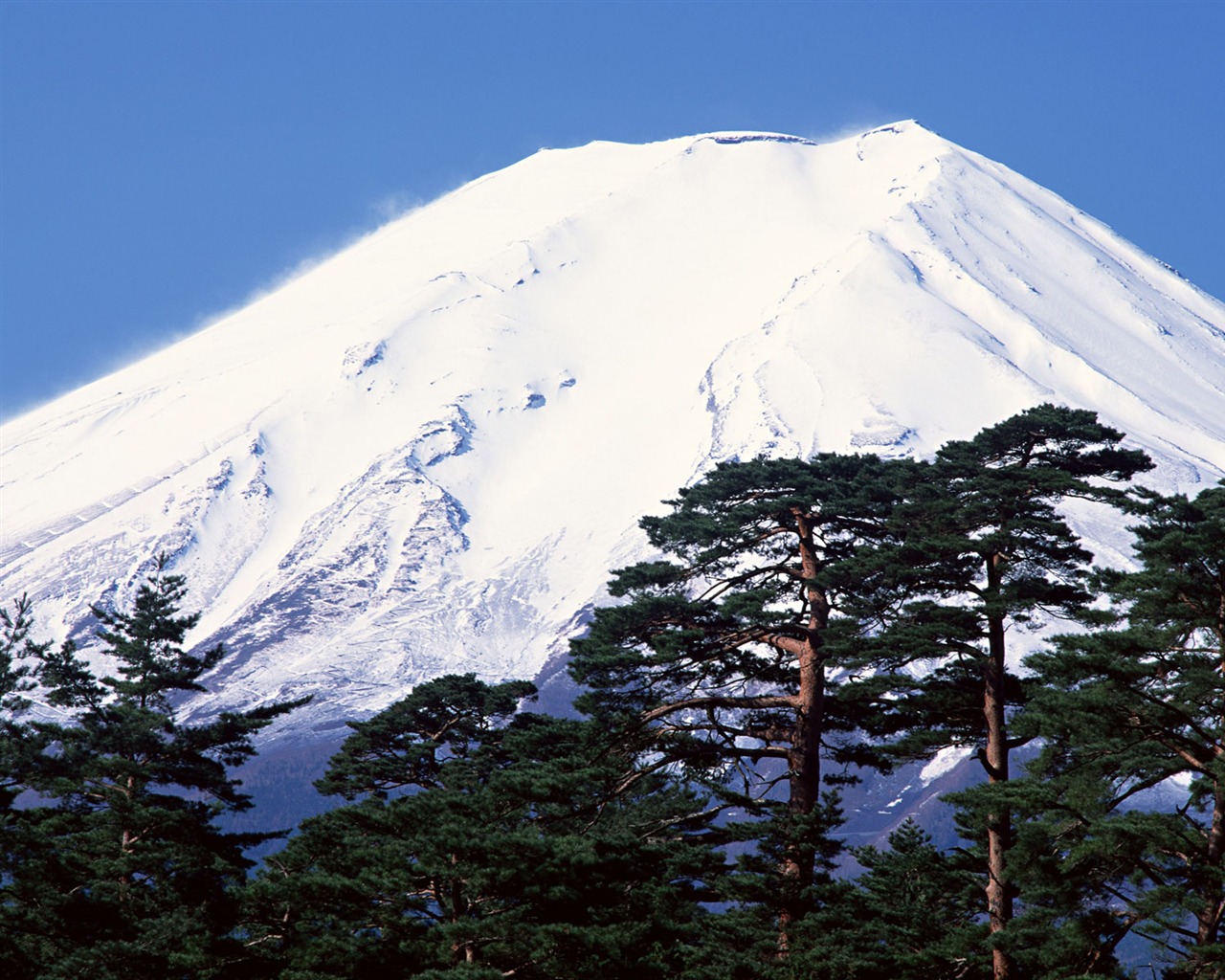 日本富士山 壁纸(一)9 - 1280x1024