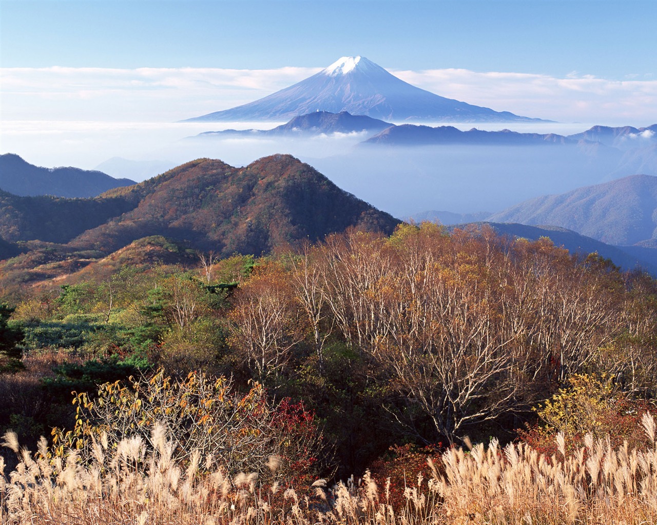 Mount Fuji, Japonsko tapety (1) #17 - 1280x1024