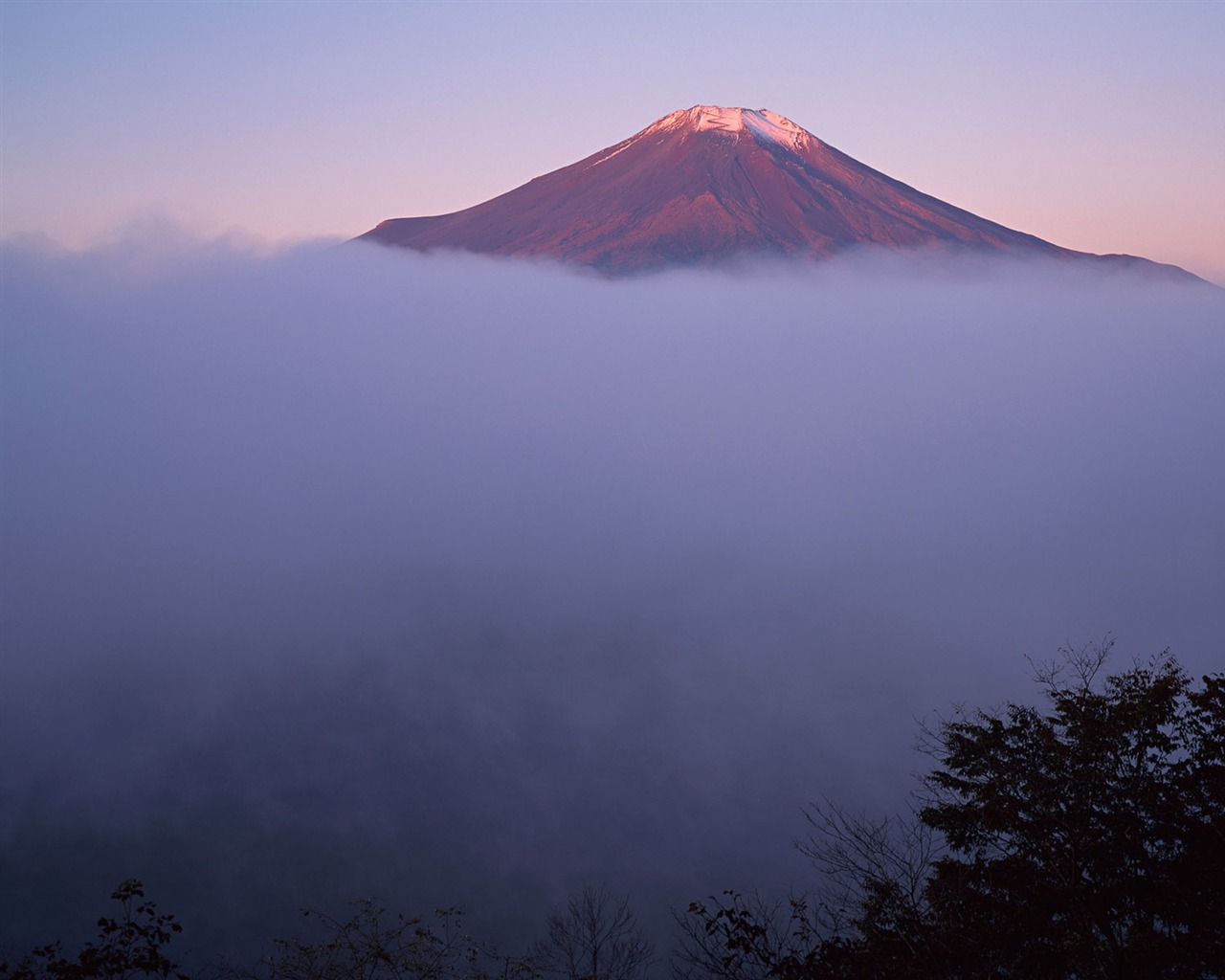 日本富士山 壁纸(一)18 - 1280x1024