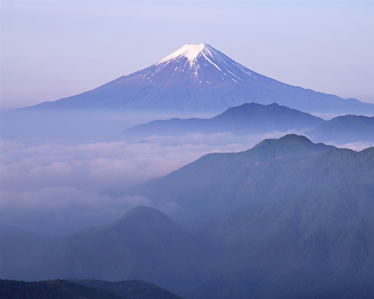 日本富士山 壁纸(一)19 - 1280x1024