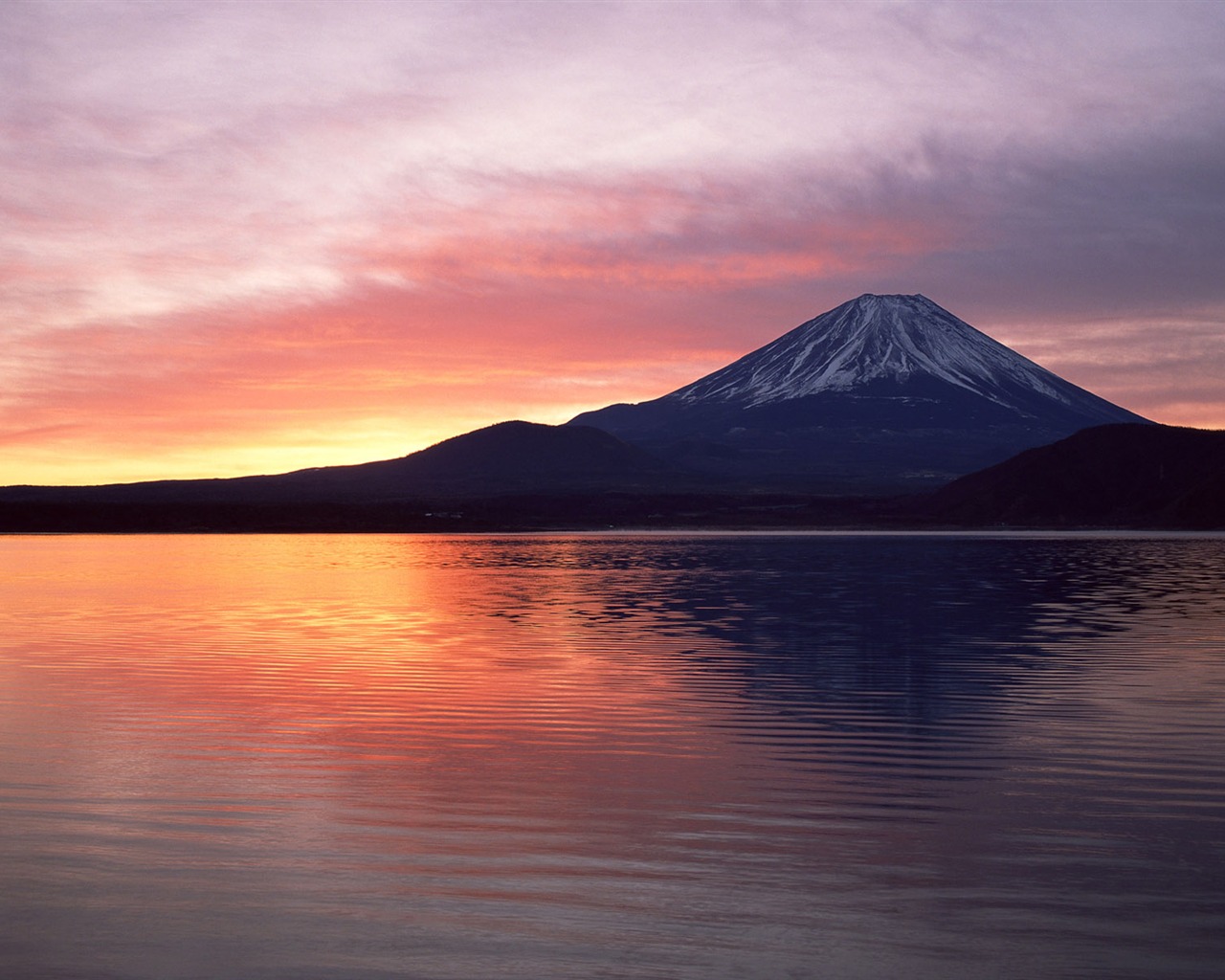 Monte Fuji, fondos de escritorio de Japón (2) #1 - 1280x1024