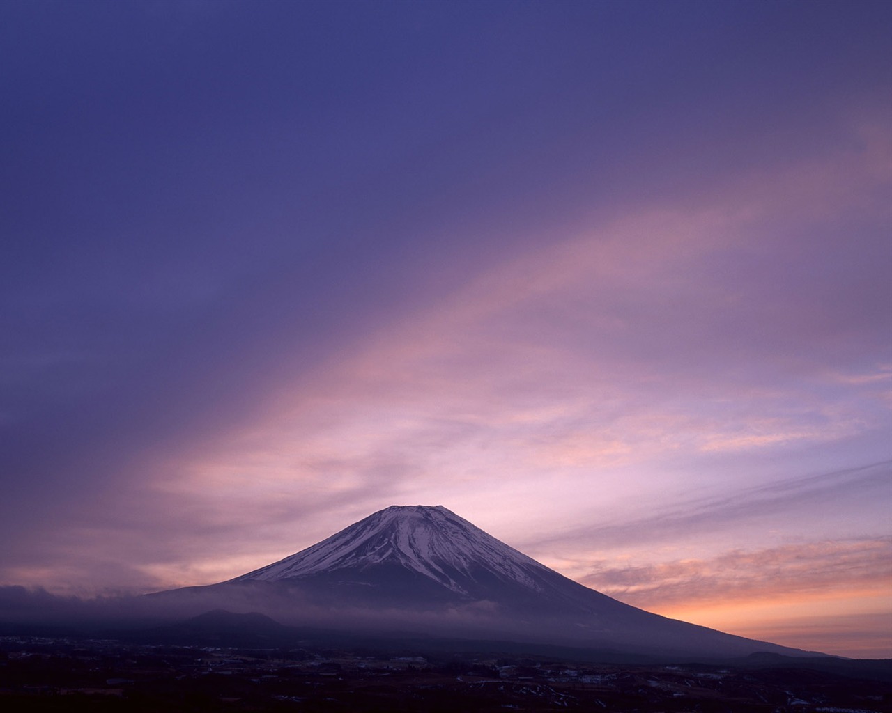Гора Фудзи, Япония обои (2) #4 - 1280x1024